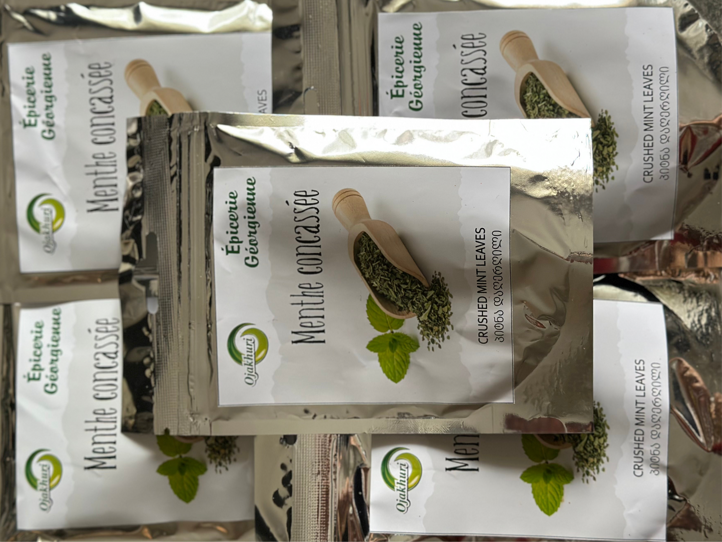 Menthe concassée( დაღერღილი პიტნა)25g