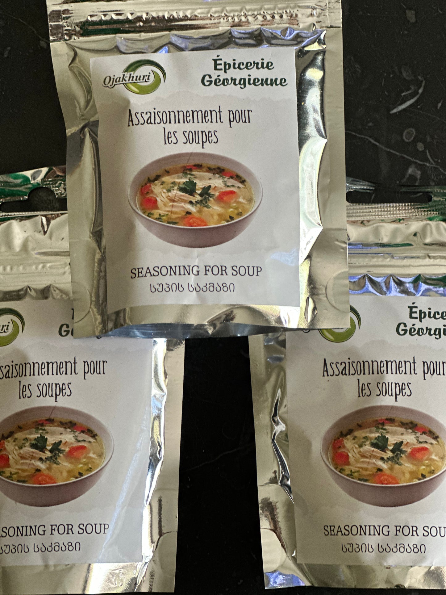Assaisonnement pour les soupes( სუპის საკმაზი)50g