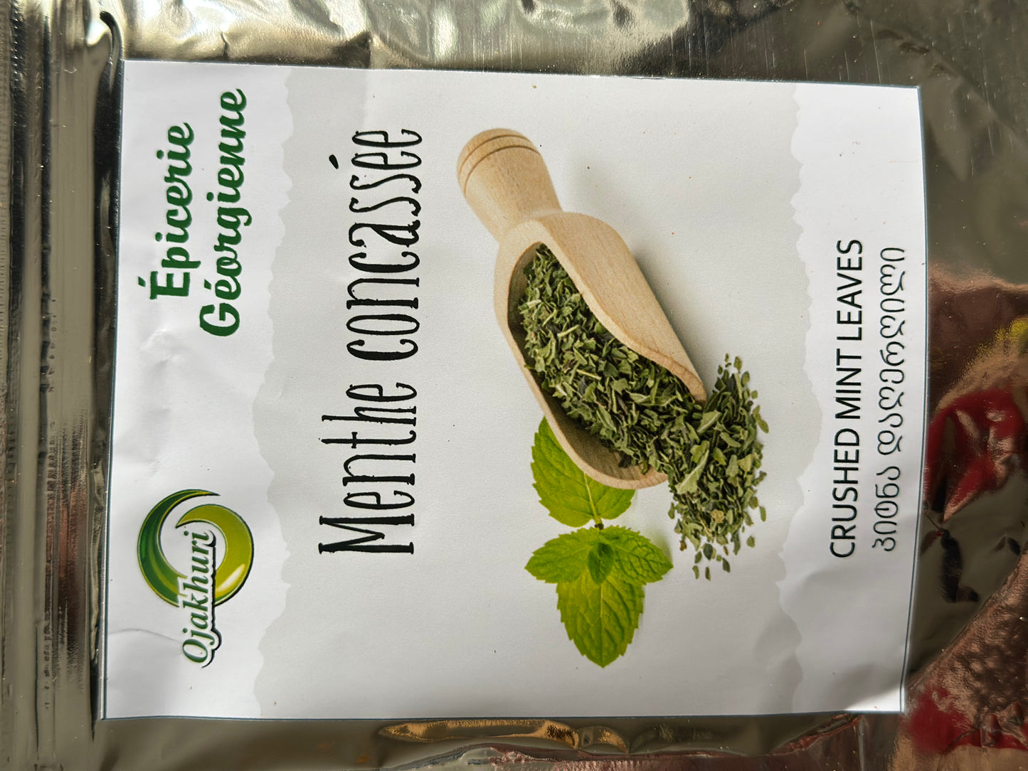 Menthe concassée( დაღერღილი პიტნა)25g