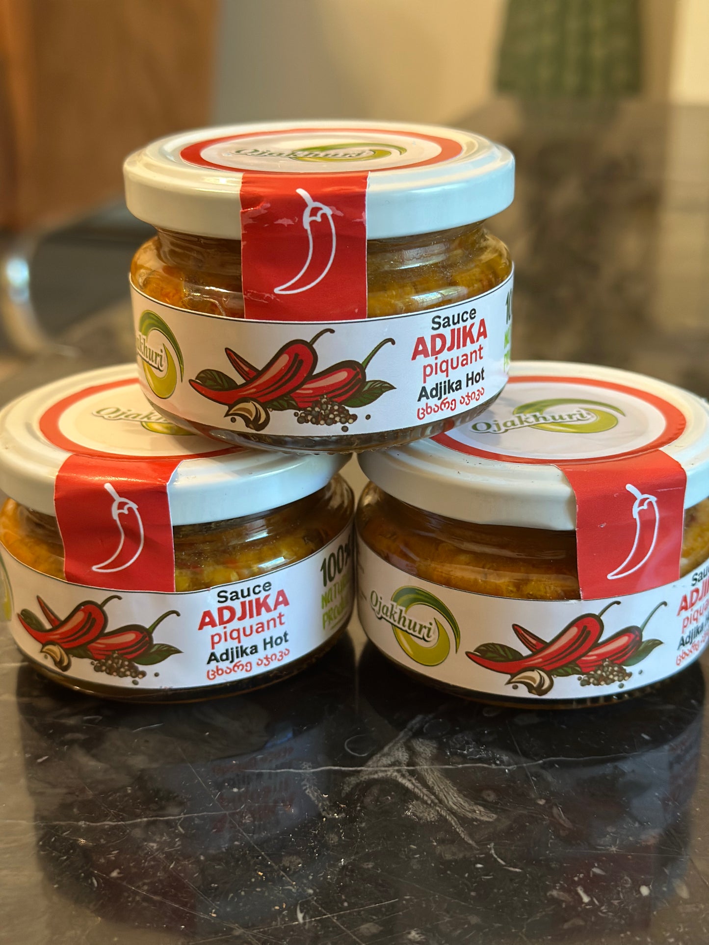 Adjika piquant( ცხარე აჯიკა)100g