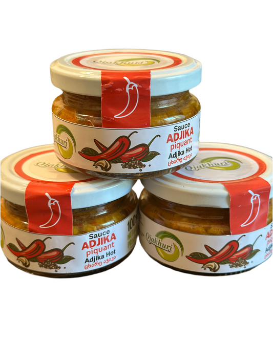 Adjika piquant( ცხარე აჯიკა)100g