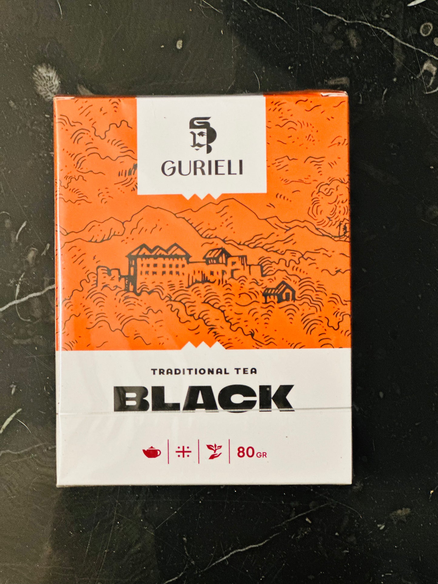 Thé noir de baikhi( ტრადიციული ბაიხის ჩაი გურიელი)80g