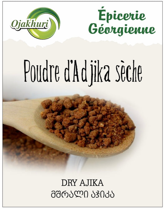 Poudre d’Adjika sèche( მშრალი აჯიკა)80g