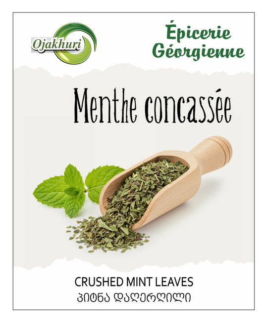 Menthe concassée( დაღერღილი პიტნა)25g