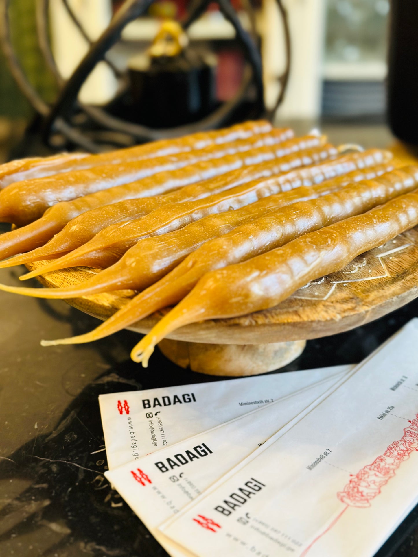 Churchkhela aux noisettes( თხილის ჩურჩხელა)