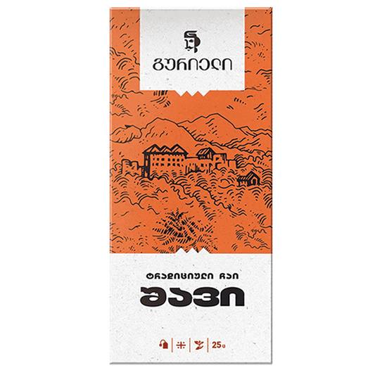 Thé noir Gurieli( შავი ბაიხის ჩაი გურიელი)25 sachets