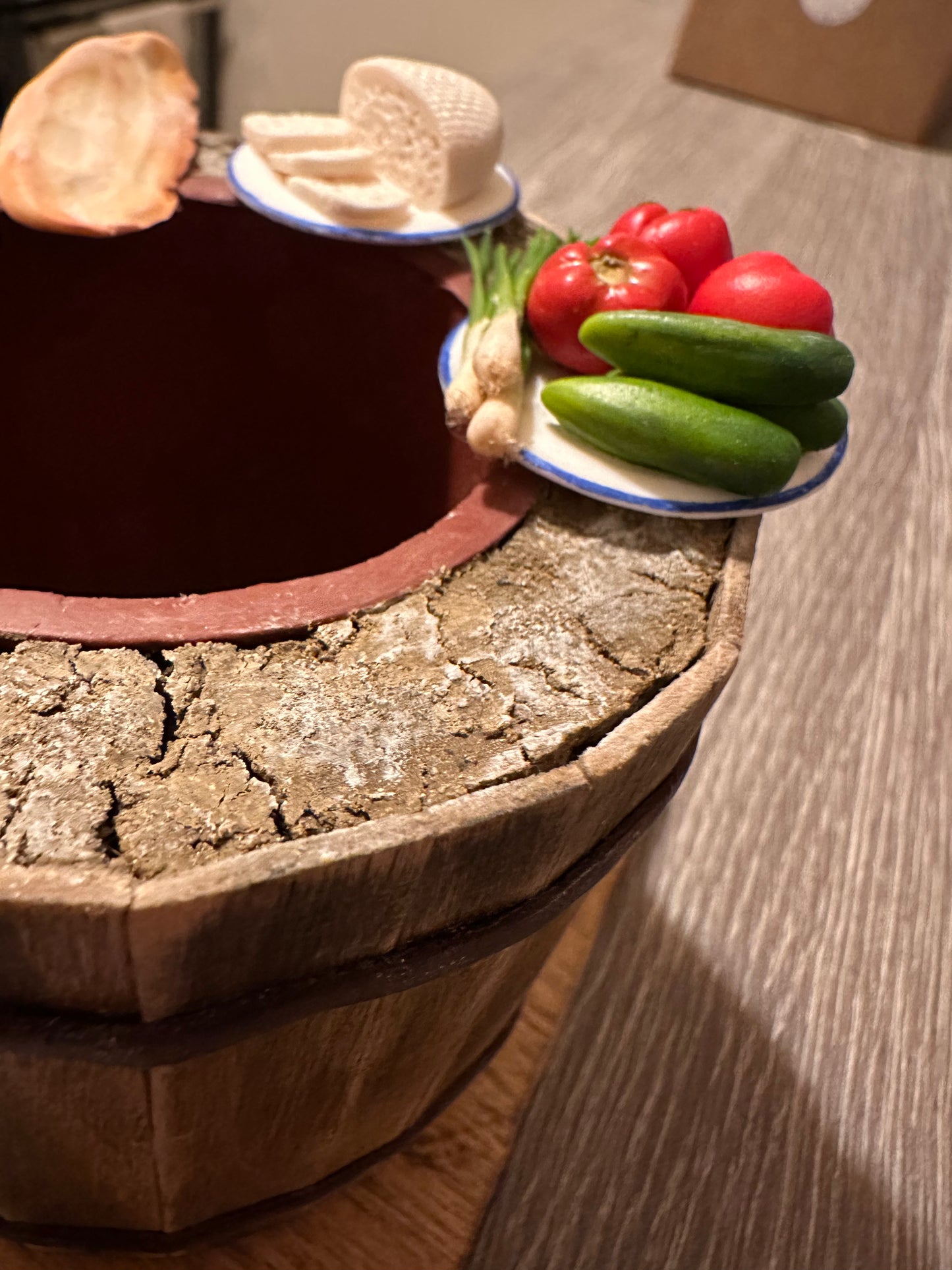 Miniature Toné georgien( მინიატურული თონე)9cm-10cm