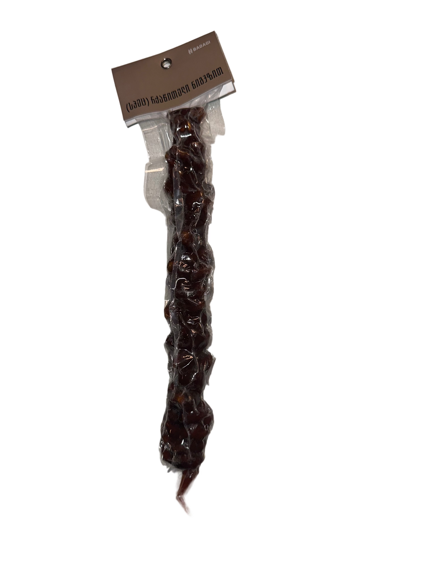 Churchkhela de Rkatsitheli( სპეც ჩურჩხელა რქაწითელის, ვაკუუმში) 150g