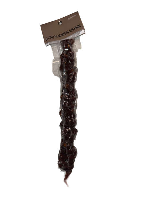 Churchkhela de Rkatsitheli( სპეც ჩურჩხელა რქაწითელის, ვაკუუმში) 150g