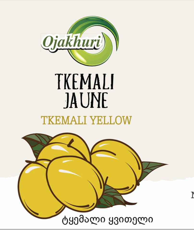 Tkemali jaune( sauce aux prunes sauvages) 370g