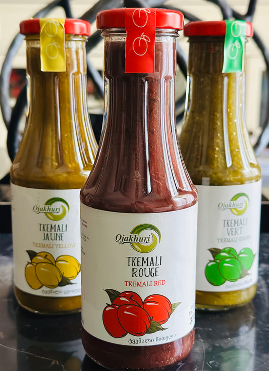 Tkemali rouge( sauce aux prunes sauvages)370g